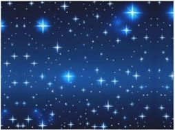 Manta de Flanela Ultramacia Phayah com Estampa Estrelas Azuis para Sofá Cama Sala Estar Escritório e Pausa o a