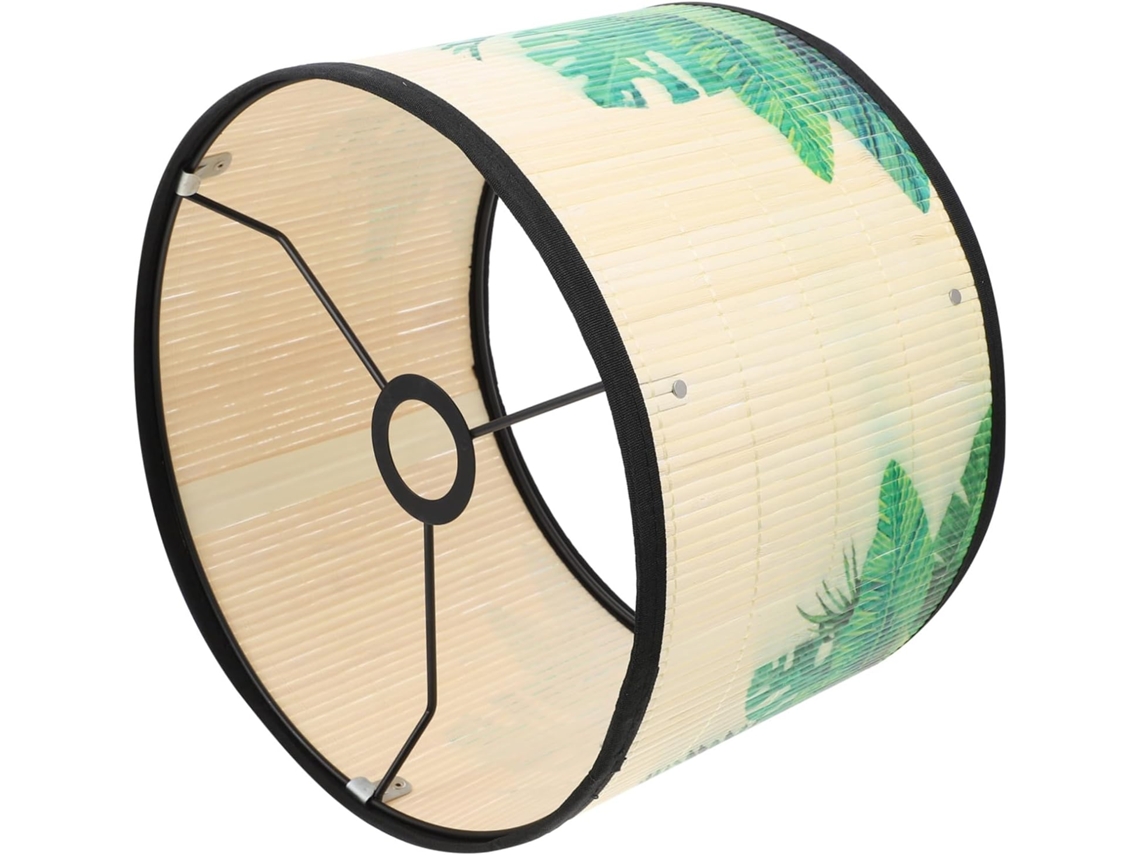 Bambu Verde Natural para Luminária de Teto e de Mesa: Acessório Decorativo Elegante para Interiores. SFUSHOS