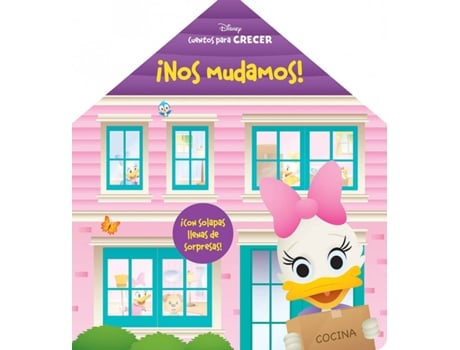 Livro ¡Nos Mudamos! Levanta Las Tapitas de Disney Baby (Espanhol)