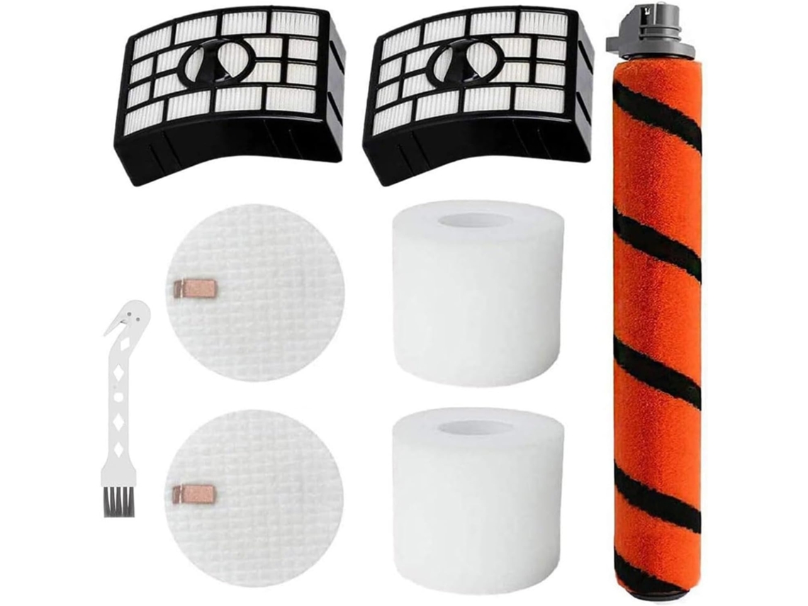 Kit De Escovas Rolo Macias Para Duoclean Az1002 Az1000w Ax950, Inclui