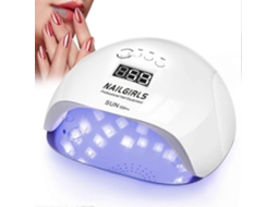 Lâmpada Led Uv Para Unhas, Secador De Esmalte Com Display Lcd De 150 W.