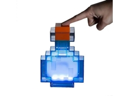 Brinquedo Decorativo Nova Line de Blocos de Luz para Lâmpada de Mesa Minecraft