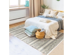 Tapete - A Fábrica De Decoração - Terra Cotton Ethno - Retangular 160x230 Cm - 100% Algodão - Estilo Étnico