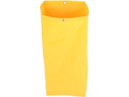 Bolsa Organizadora Amarela Para Carrinho De Limpeza, Feita De Tecido Oxford Durável E Espaçoso Para Ferramentas Panos Em