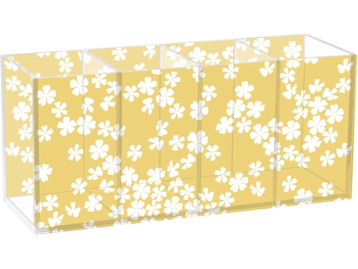 Porta lápis em Acrílico Transparente Frodotgv para Escritório, Escola, Armazenamento de Lápis, Porta pincéis P