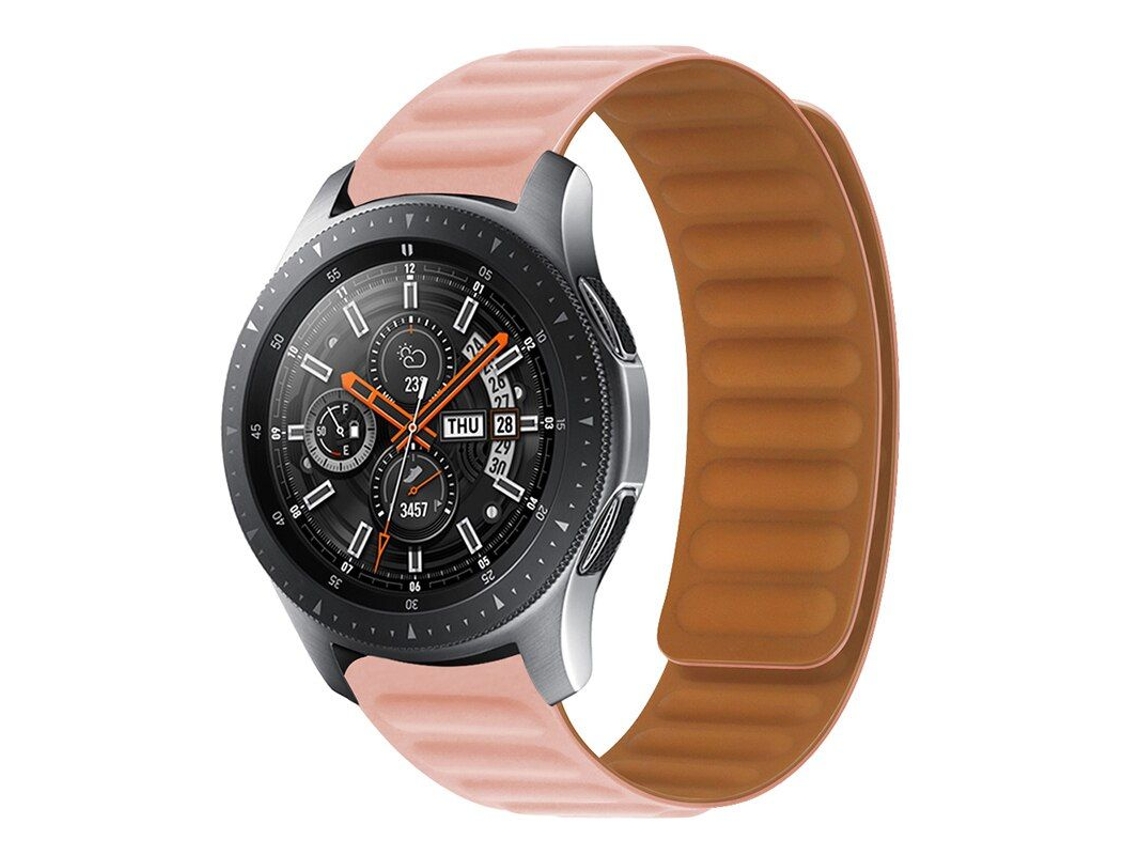 Bracelete de Elos Magnéticos para Haylou RS3 LS04 Rosa