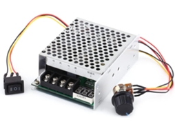 Controlador De Velocidade Motor Pwm 10v A 55v 40a Com Display Digital