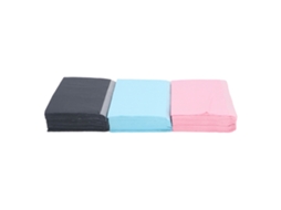 Toalhas de mesa descartáveis Rebe-60 para manicure, toalhas de mesa de papel impermeáveis, pretas, rosas e azuis, para nail art.