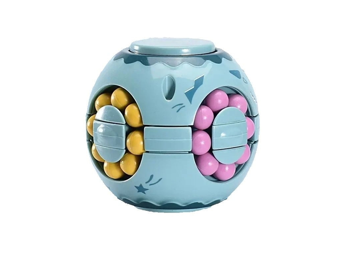 Puzzle Ball 633-117M, brinquedo infantil, giratório, amarelo, rosa, azul, verde, Novo, ENVIO 24H