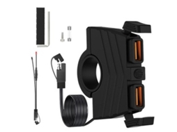 Qc 3.0 Motocicleta Dual Usb Telefone 12 24 V Super Rápido Carregador Adaptador À Prova Dágua Zeuxo