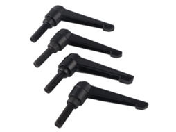 4pcs Alças De Fixação Ajustáveis Com Rosca M10 Macho (32mm) Para Máquinas Metálicas