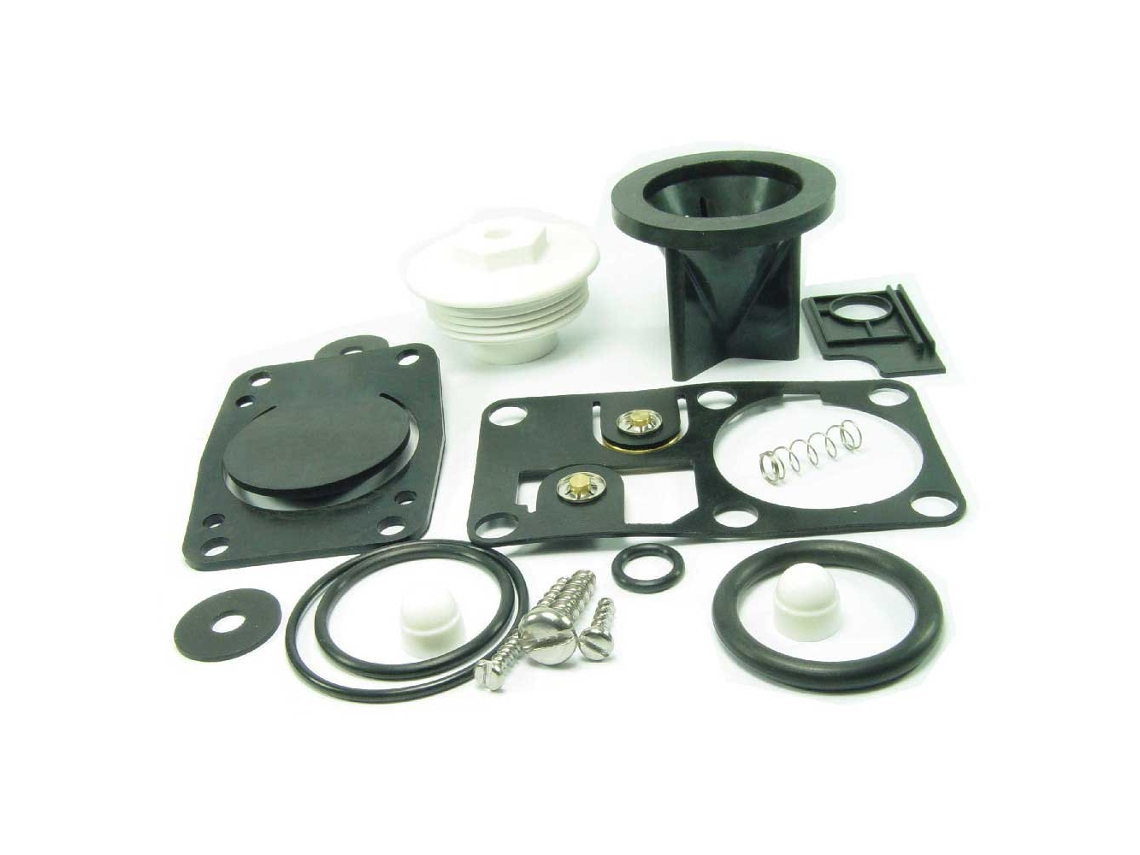 Banheiro Manual Marítimo Kit Major Service Pretojabsco