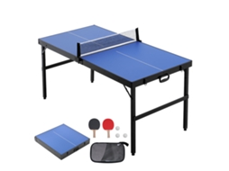 Mesa De Pingue-pongue Succebuy Para Jogo De Tênis De Mesa Dobrável 1526 X 665 X 718 Mm