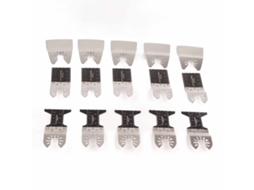 Kit De 5 Lâminas De Serra Oscilante Universal 34mm 45mm Lâminas De Ferramenta Oscilante Bimetal Curva