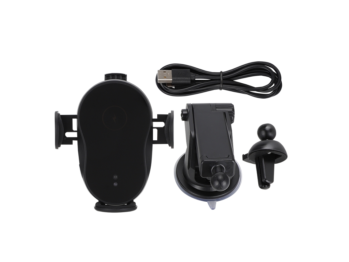 Carregador sem fio rápido EOOCOO para carro, rotação 360°, carregamento rápido