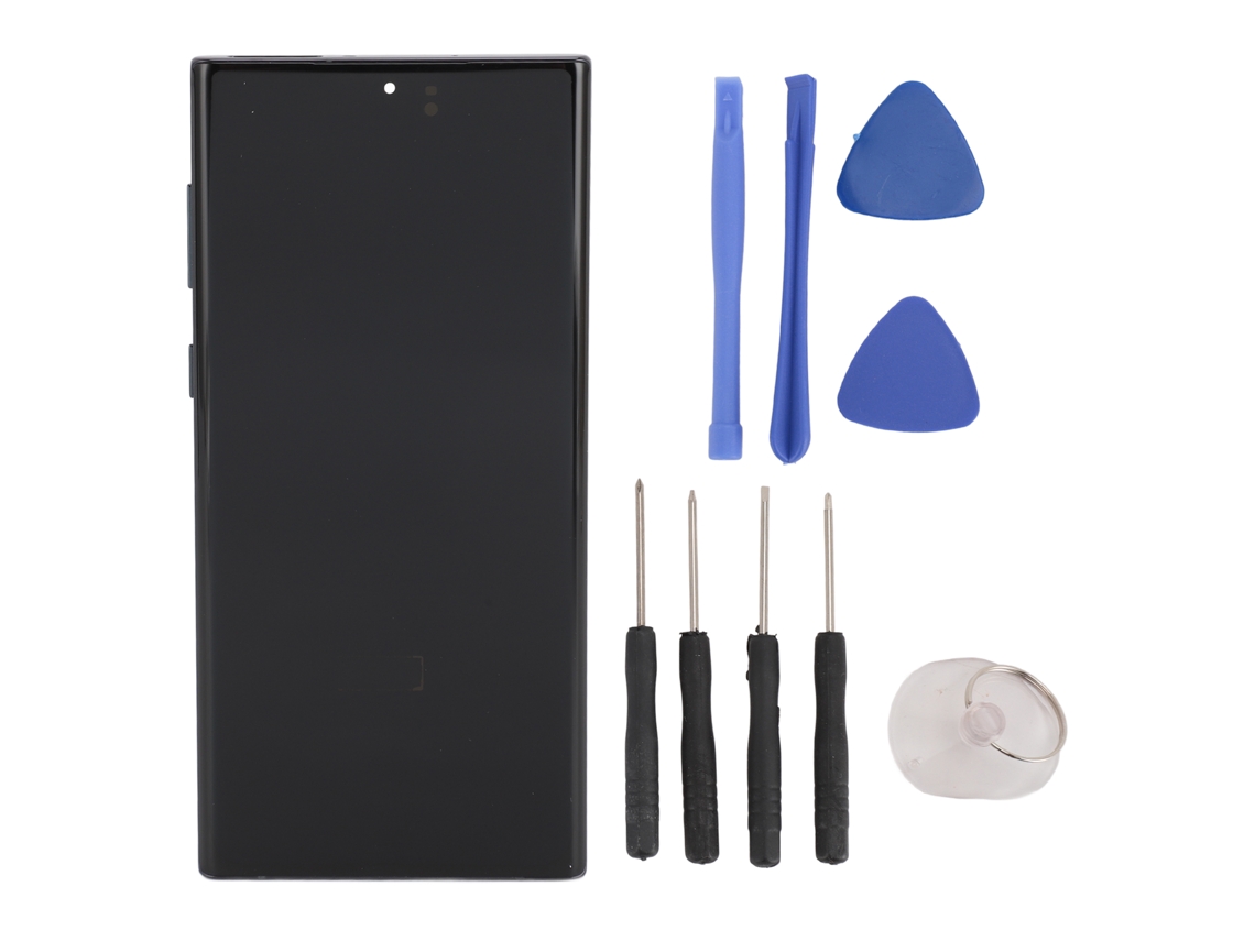 Montagem da Tela Samsung Galaxy Note 10 com Impressão Digital e Quadro Display LCD Touch Reparo EOOCOO