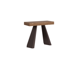 Mesa consola extensível em madeira 90x40-300cm Diamante Fir