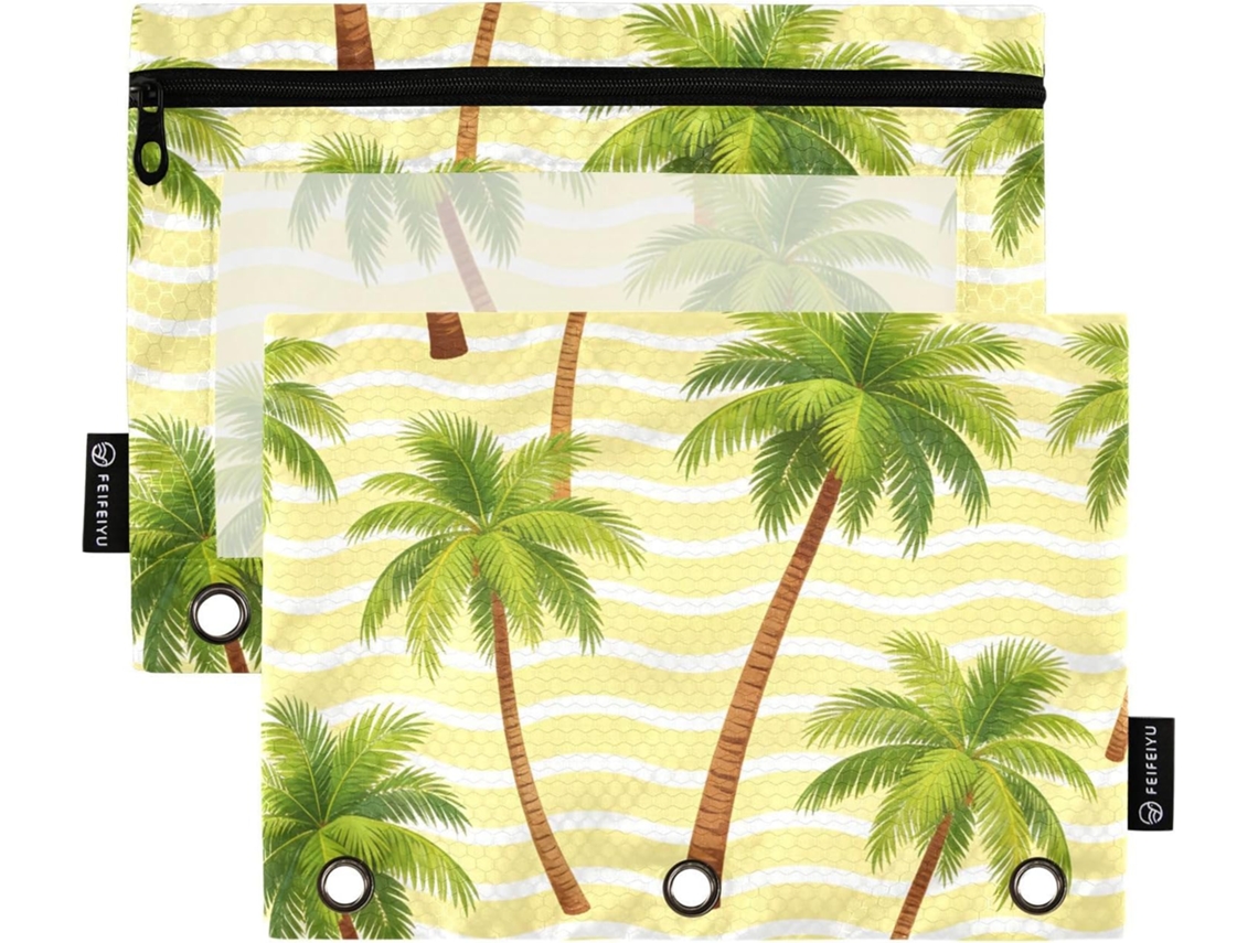 Conjunto de 3 Furos com Sacos para Arquivos Argolas, Pacote com 2 Unidades para Armazenar Material Escolar, de