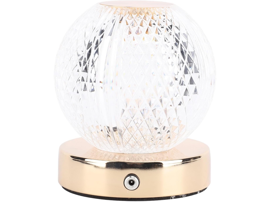 Luminária de mesa multifuncional Emukoep Semi-Fio, com 3 temperaturas de aquecimento, recarregável, ideal para ambientes internos e externos.
