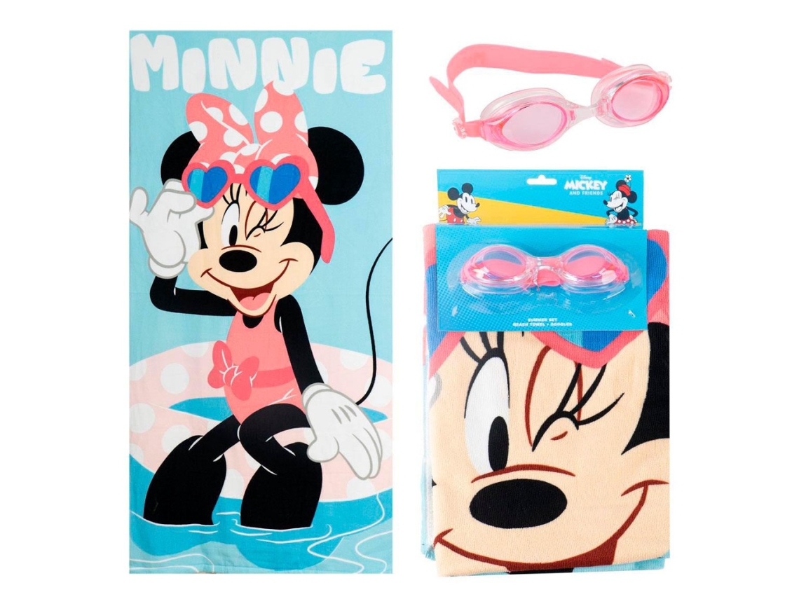 Conjunto de Toalha e Óculos de Natação da Mouse da AQUAFORGE