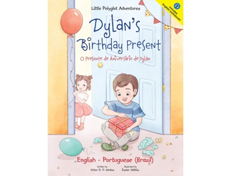 Livro Little Polyglot Adventures - Vol. 1 - Dylans Birthday Present - O Presente De Aniversario De Dylan - de Victor Dias de Oliveira Santos (Inglês)