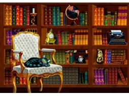 Puzzle Bluebird Biblioteca Vintage. 1000 Peças