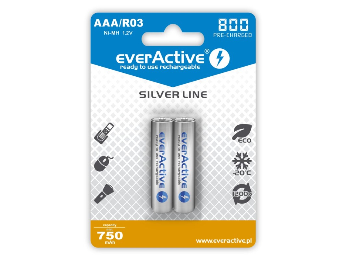 Pack De 2 Baterias Téléphone Fixe Para Sagemcom D750