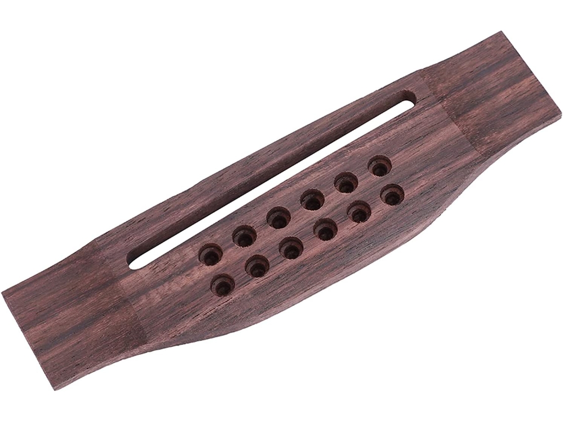 Guitarra De Madeira B, 12 Cordas, Cavalete De Jacarandá