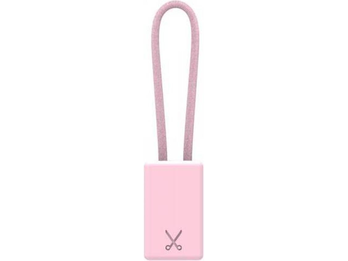 Cabo PHILO Keychain (USB - Lightning - 0.2m - Rosa)