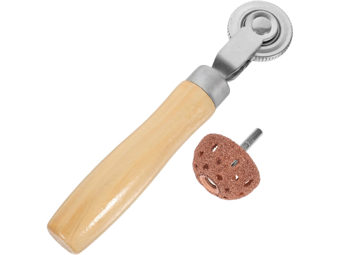 Rolo De Ferro Para Polimento Fino Em Reparo Pneus, Ferramenta Kit