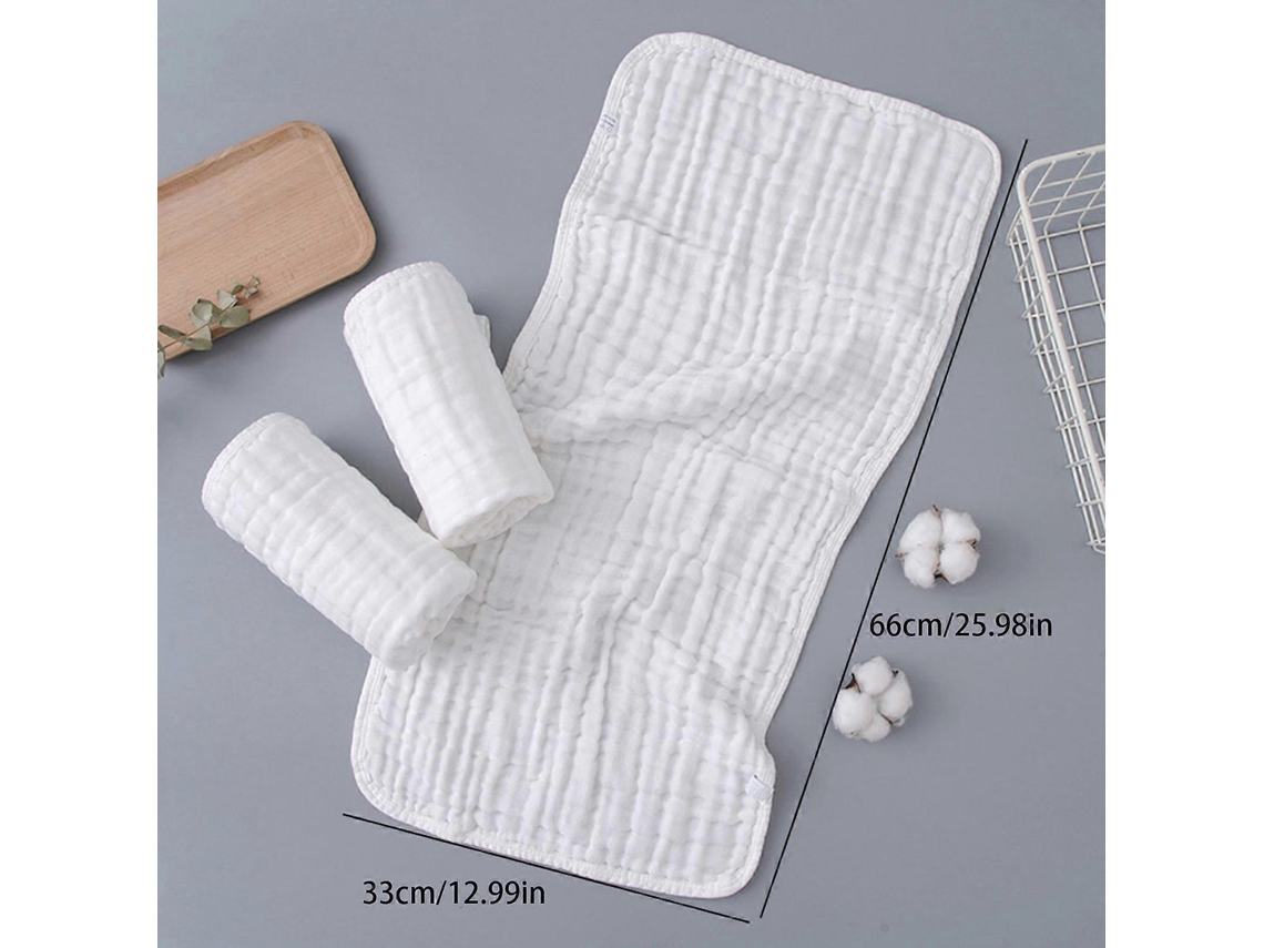 Babador de Algodão para Bebês e Crianças Pequenas, Estilo Moderno, Bolsa para Alimentação, Arroz, Toalha de Saliva, Cor Sólida Decoração GIECY