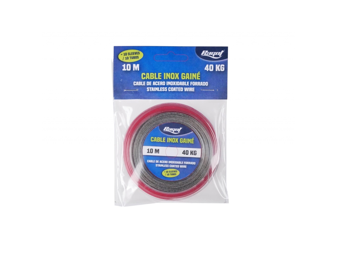 Cabo de Aço Inoxidável 10 Mangas RAGOT Ss Wire 36 kg