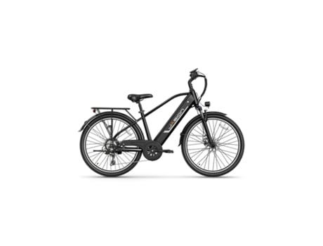 Bicicleta Elétrica Jasion Eb5 Roamer Motor 500w Bateria 48v10ah Pneus De 26 Polegadas Travões De Disco Mecânicos Preto