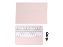 2026zentro-capa Com Teclado Para Tablet Tab P12 12.7polegadas 2023 Ângulo Ajustável Tpu Rosa Tb370fu Tb371fc