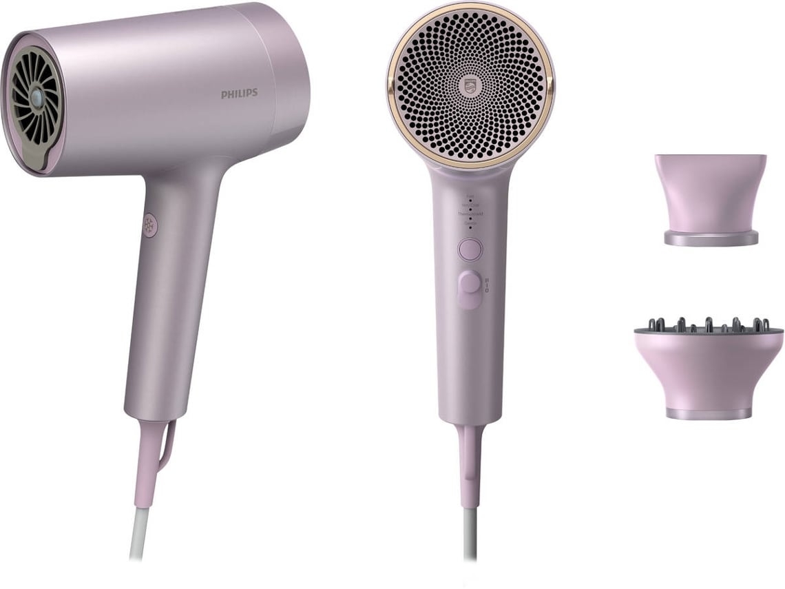 Secador de Cabelo PHILIPS BHD723/10 (Outlet Grade A - 1800 W - 2 Níveis de temperatura)