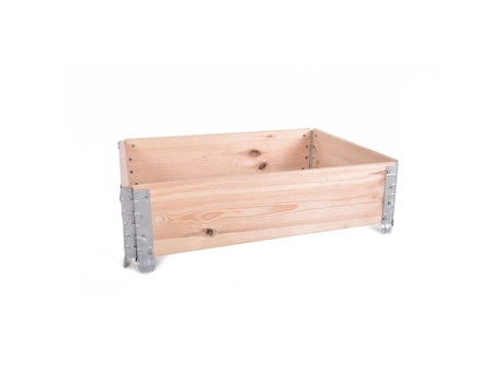Vaso elevado dobrável Rojaplast feito de madeira de pinho (80 × 60 × 20 cm)