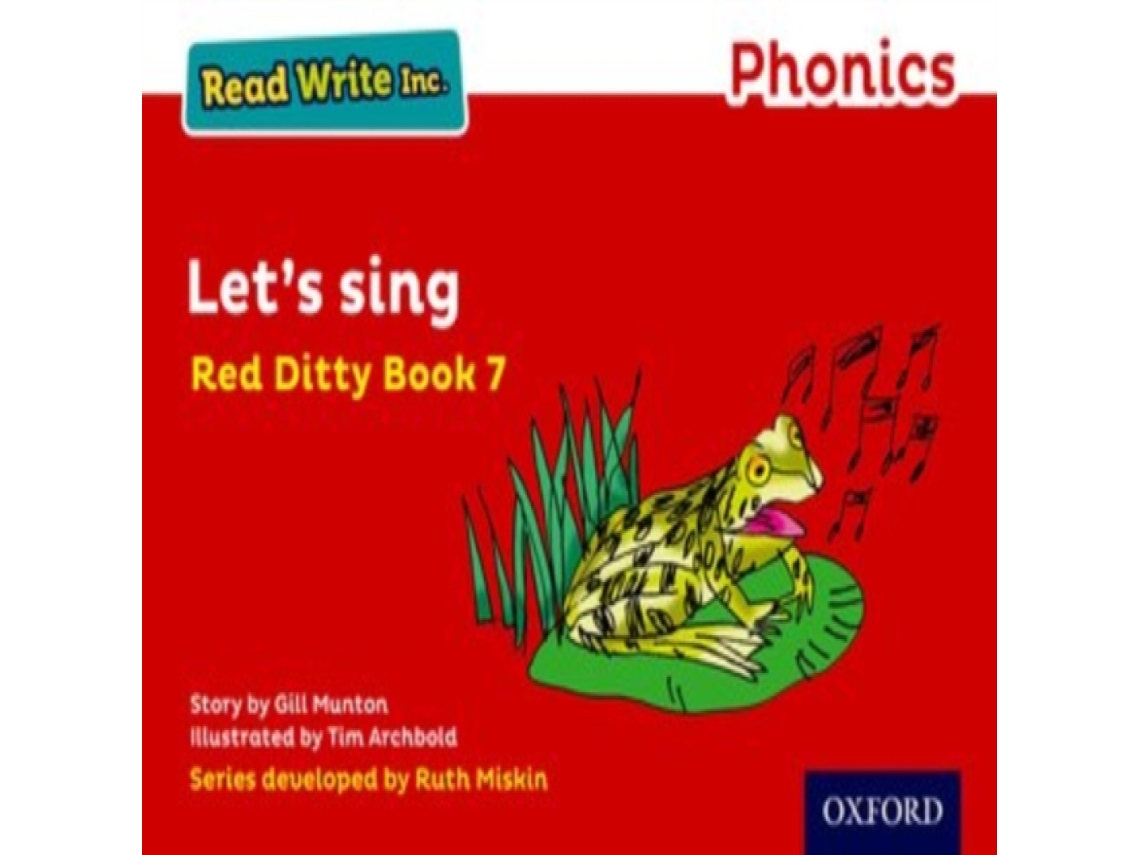 Livro Read Write Inc. Phonics Lets Sing de Oxford University Press (Inglês)
