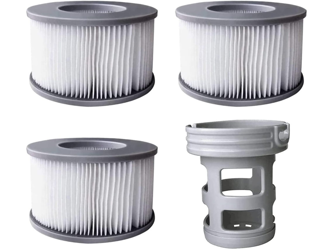 3 Peças, Suporte para Cartucho de Spa, Compatível com Mspa, para Piscina, Instalação Simples AQUAFORGE