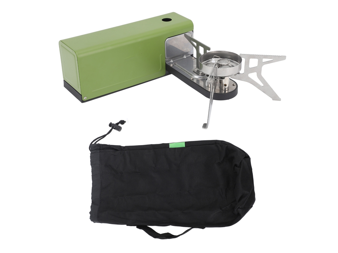 Estufa de Butano Plegable Compacta com Bolsa