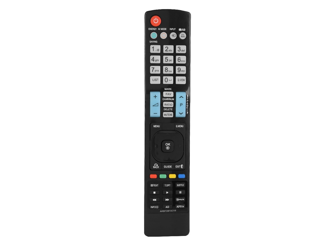 Mando a Distancia para TV LG AKB72914208/AKB 7291420 com resposta rápida e alcance de 8 m com S/MARCA