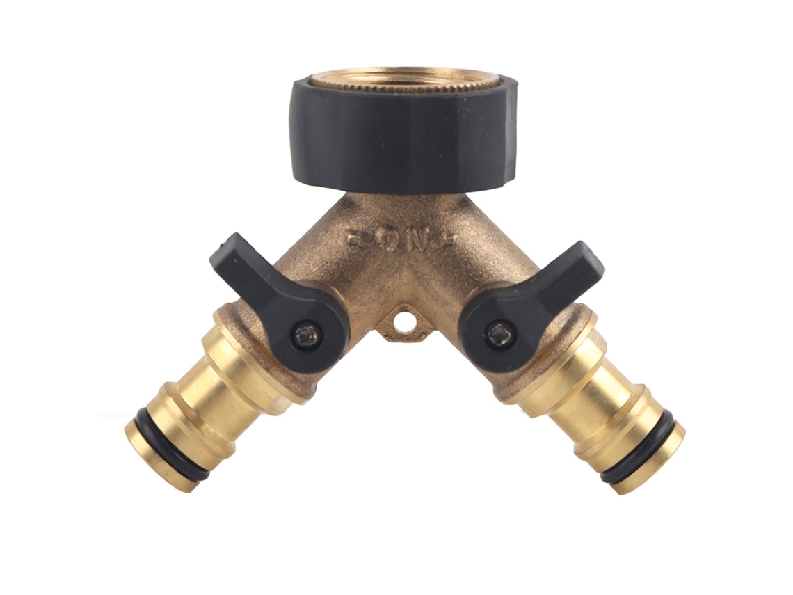 Conector De Mangueira Jardim Cobre G1 Fnpt Dn25