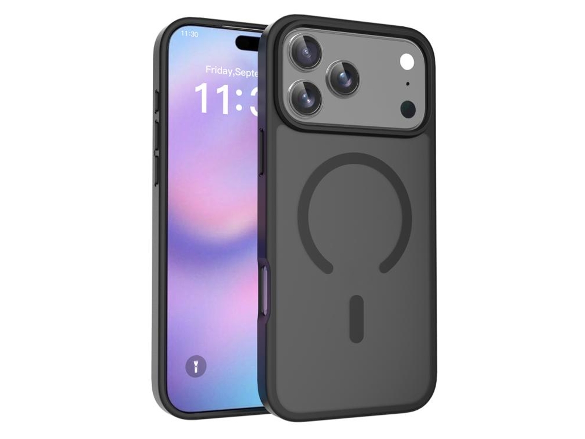 Capa Para Iphone 17 Pro - Tpu Híbrido Em Pc Com Magsafe