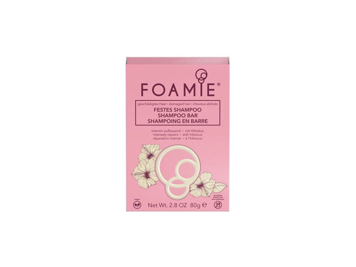 Champô Sólido FOAMIE Hibisco (80 gr)