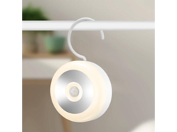 Lurelia, Luz Noturna Led, Sensor Pir, Recarregável Usb, Magnética, Autoadesiva, Auto, Branco Quente, Pack 2, Armário, Corredor