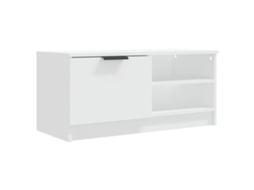 TV Móvel 80x35x36,5 Cm Madeira Processada Branco MAISON EXCLUSIVE