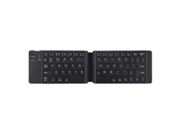 TAISHENGDA Teclado Dobrável, Mini, Recarregável, Branco