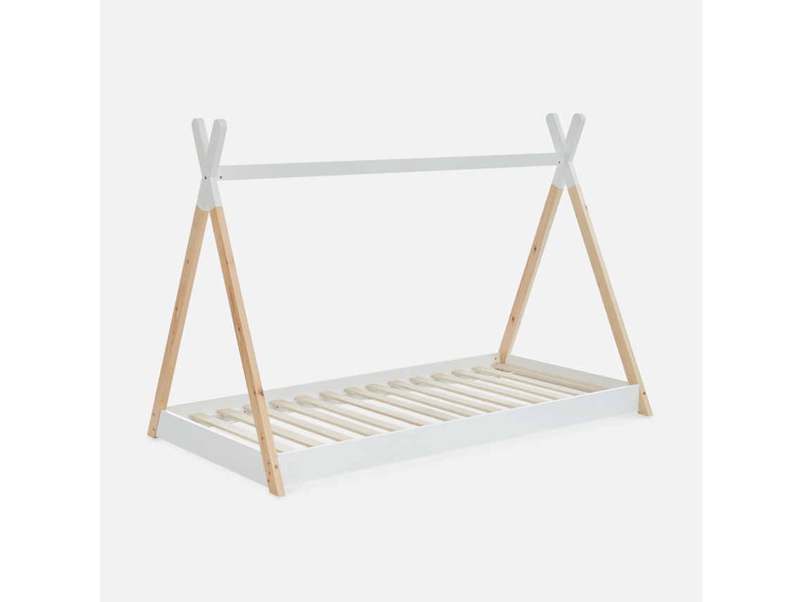 Cama Infantil SWEEEK (Branco - Madeira)