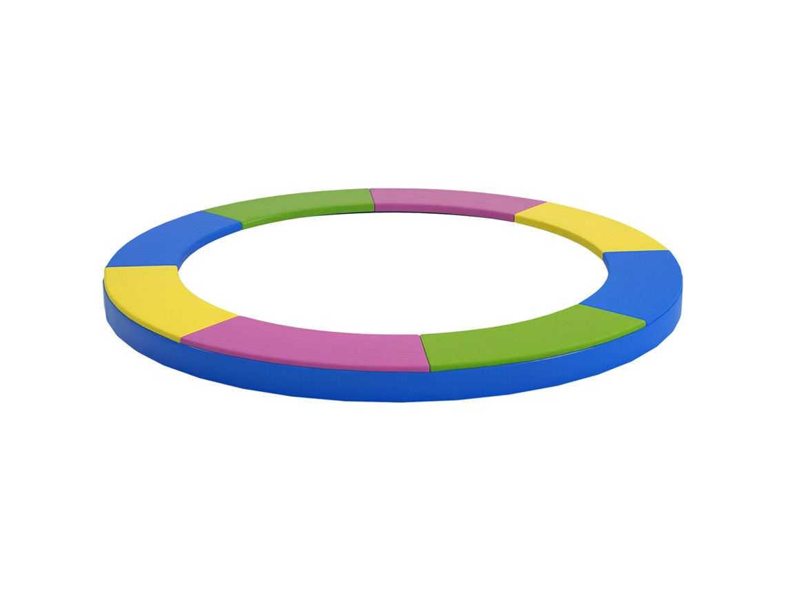 Capa de Proteção SINI TECH STORE para trampolins, impermeável, resistente a rasgos, Ø244cm, multicolorida