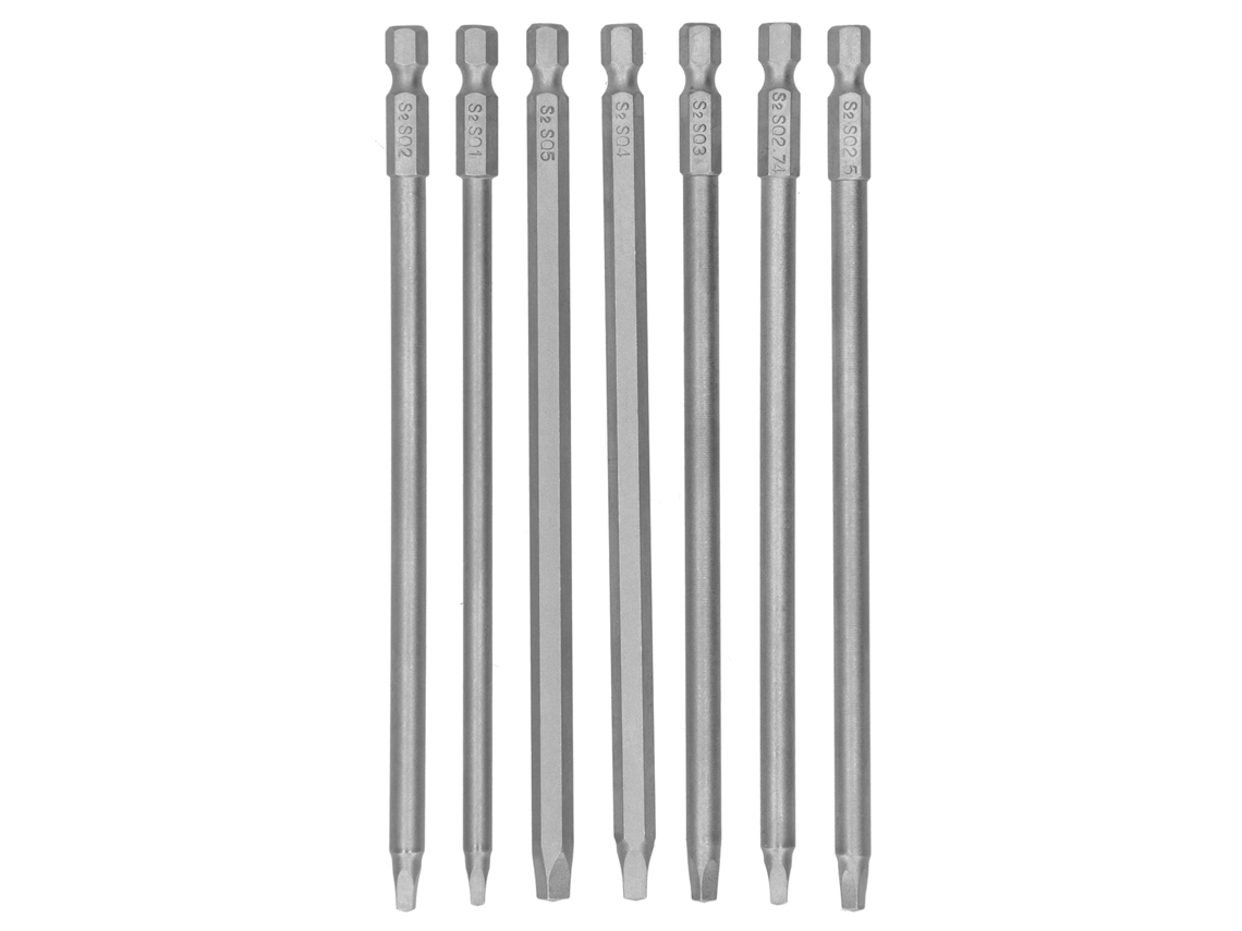 Brocas Em Aço Cromo-vanádio Laxiscreed Para Chave De Fenda Eléctrica, Formato Quadrado