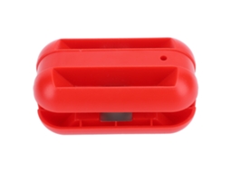 Aparador de Borda Pneumático Primerox com Lâmina de Aço Carbono para Marcenaria Red